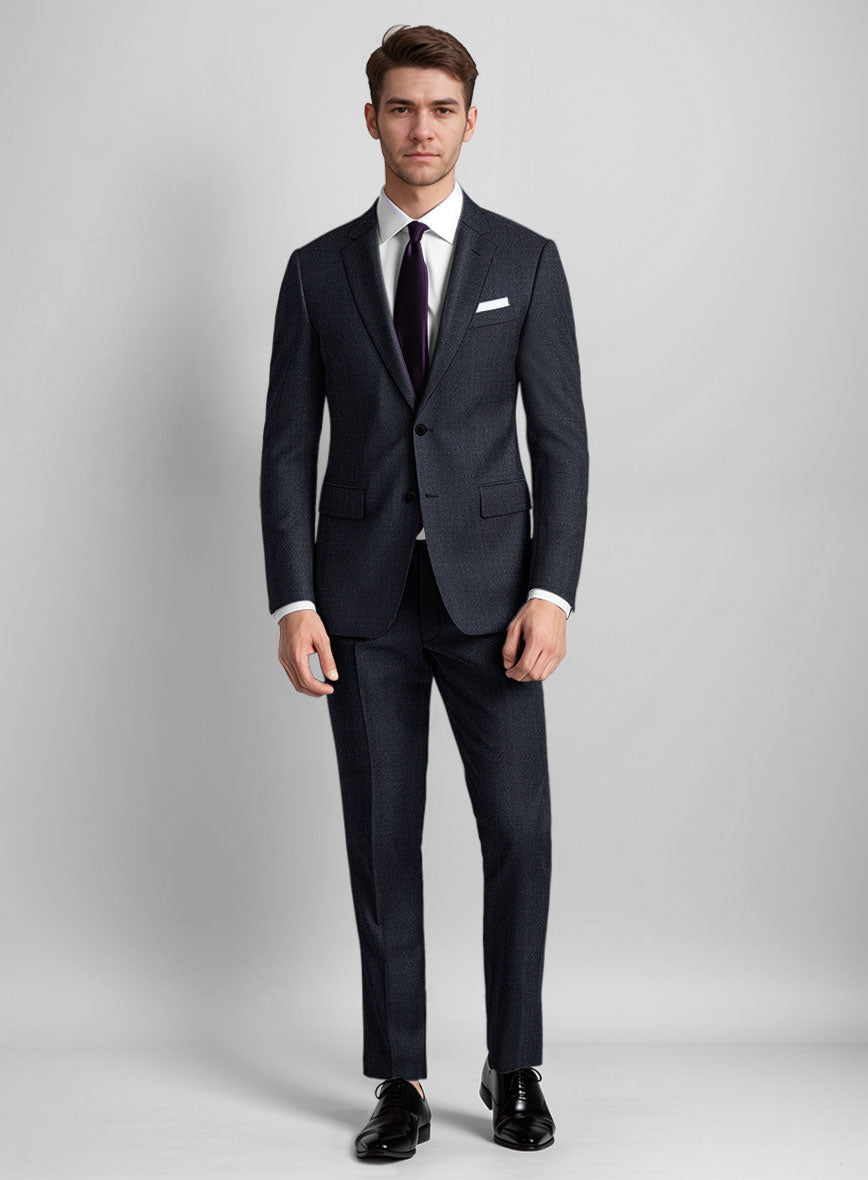 Guabello Steel Blue Suit - StudioSuits