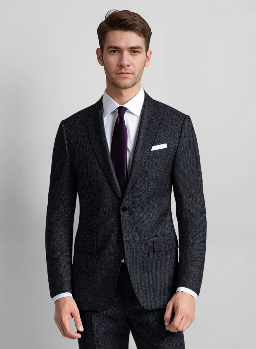 Guabello Steel Blue Suit - StudioSuits