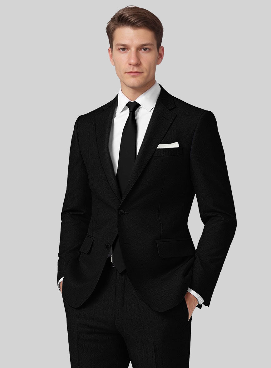 Guabello Tropical Black Suit – StudioSuits