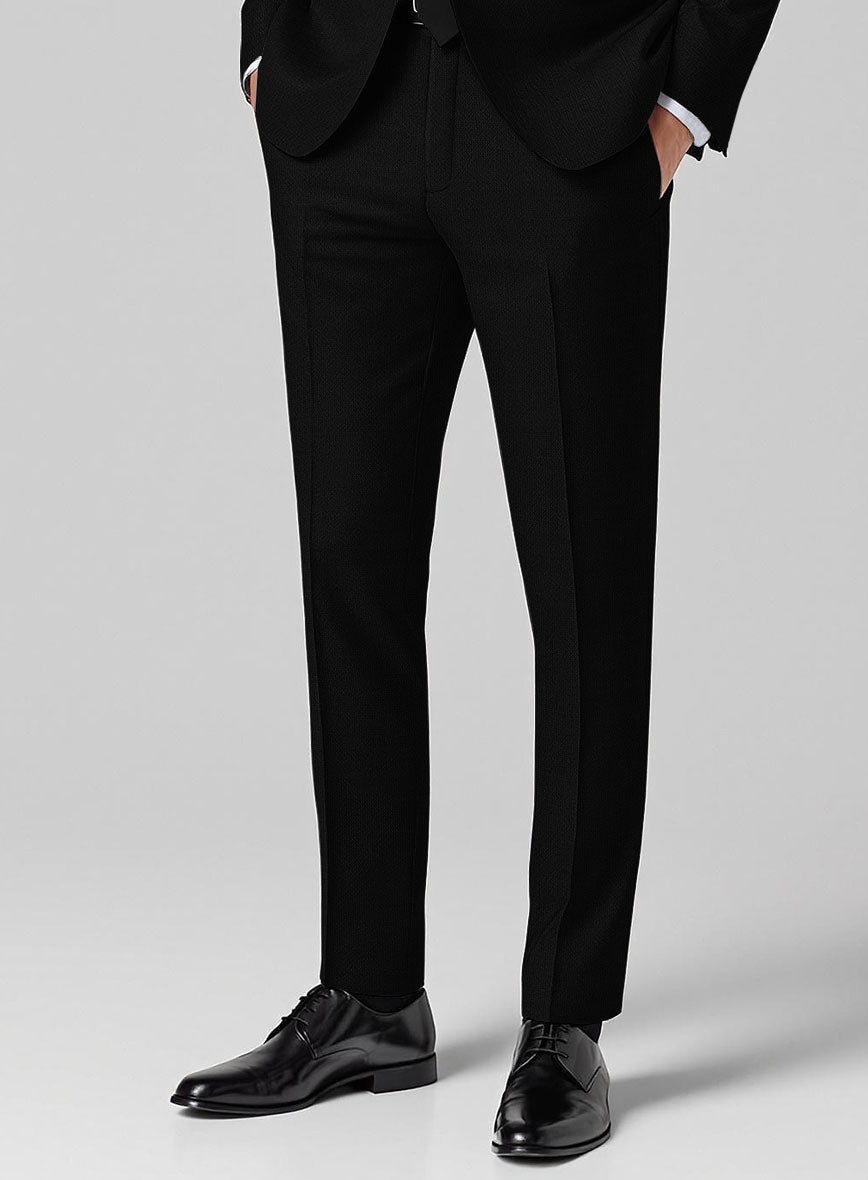 トゥモローランド スーツ セットアップ GUABELLO生地 ブラック L Guabello Tropical Black Suit – StudioSuits