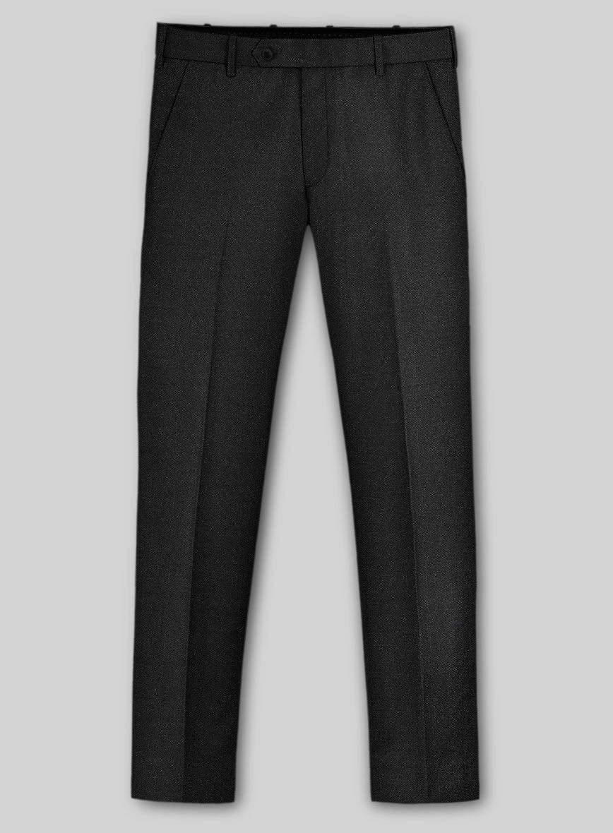 Guabello Tropical Charcoal Pants - StudioSuits
