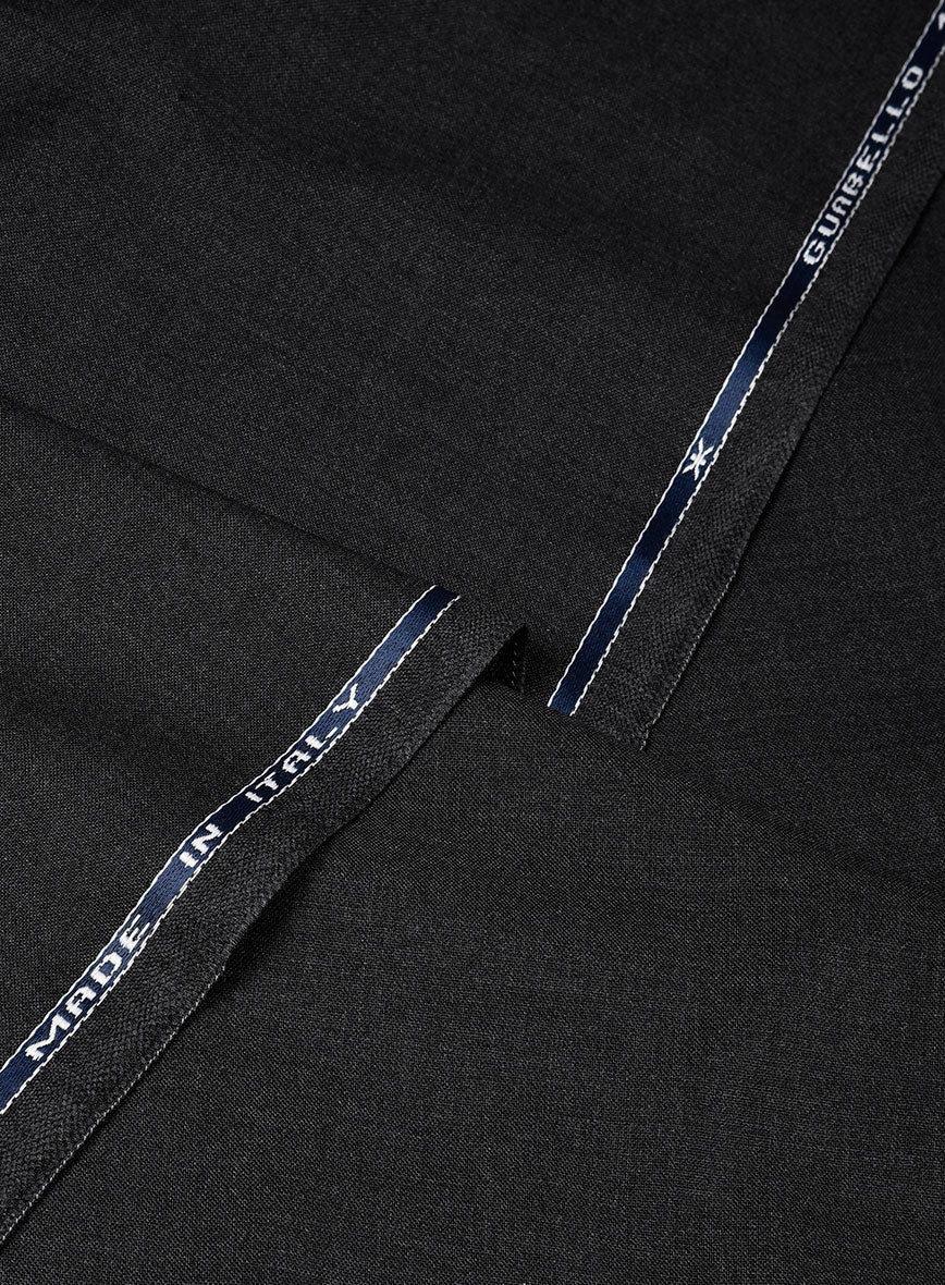 Guabello Tropical Charcoal Suit - StudioSuits