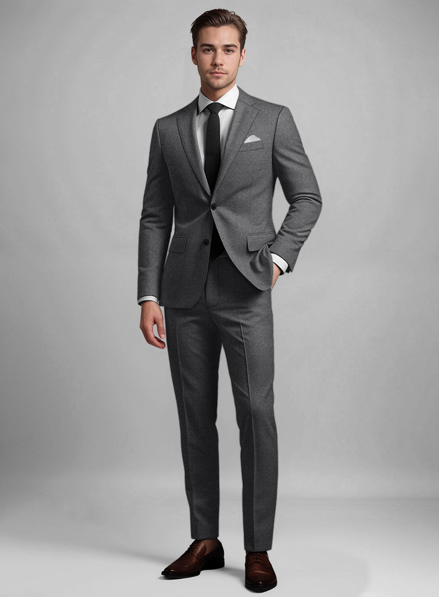 Guabello Tropical Gray Suit - StudioSuits