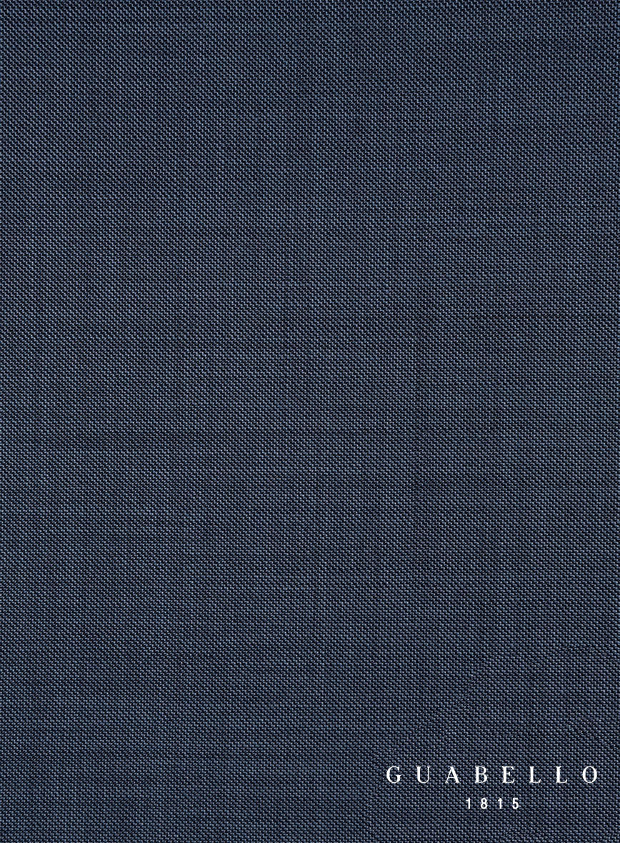 Guabello Blue Sharkskin Pants - StudioSuits