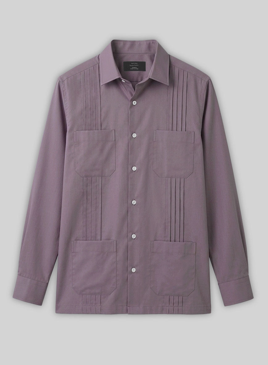 Guayabera Falcon Poplene Shirt - StudioSuits