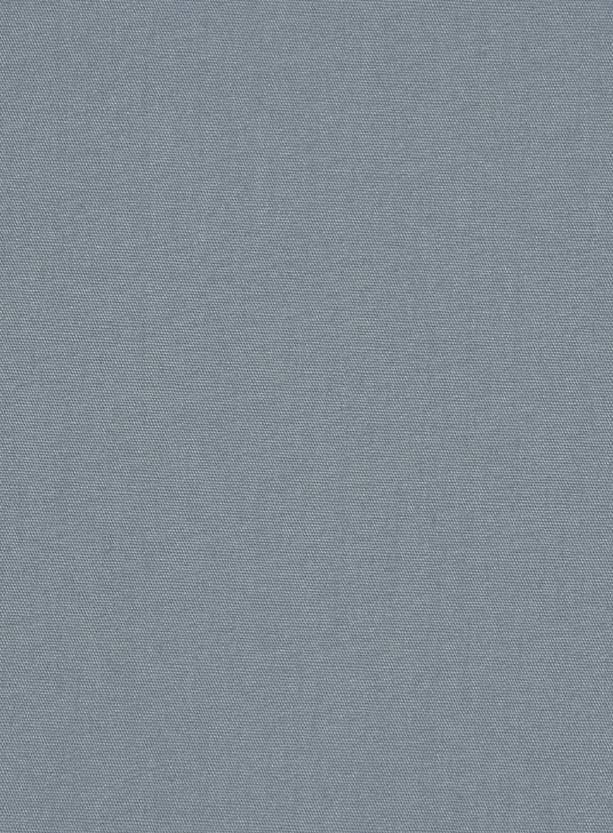 Guayabera Marble Blue Poplene Shirt - StudioSuits