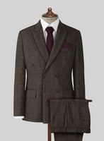 Haberdasher Brown Tweed Suit - StudioSuits