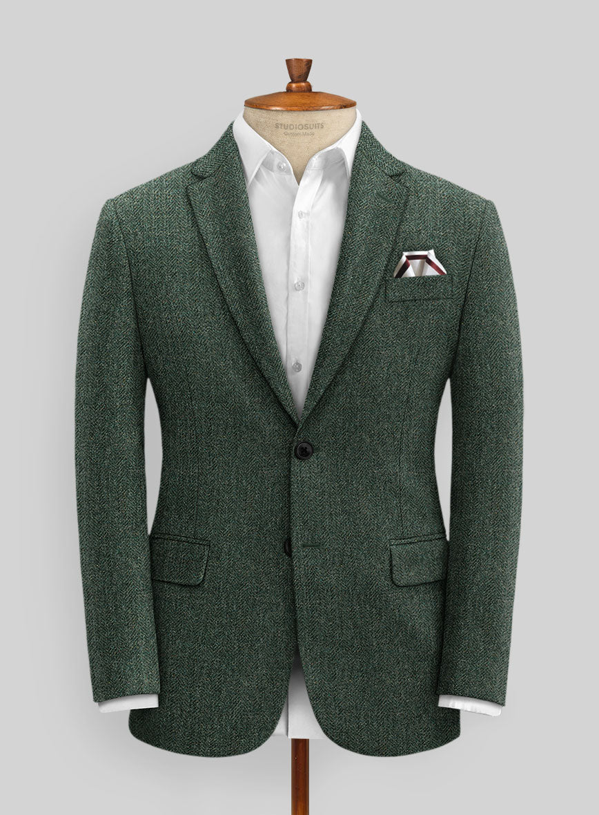 Haberdasher Green Tweed Suit – StudioSuits