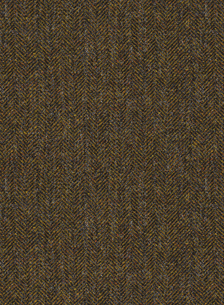 Haberdasher Mustard Brown Tweed Suit - StudioSuits