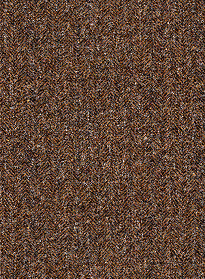 Haberdasher Autumn Rust Tweed Pants