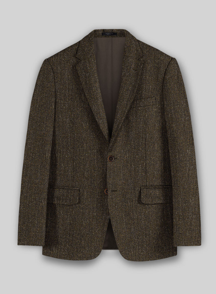 Haberdasher Brown Tweed Suit - StudioSuits