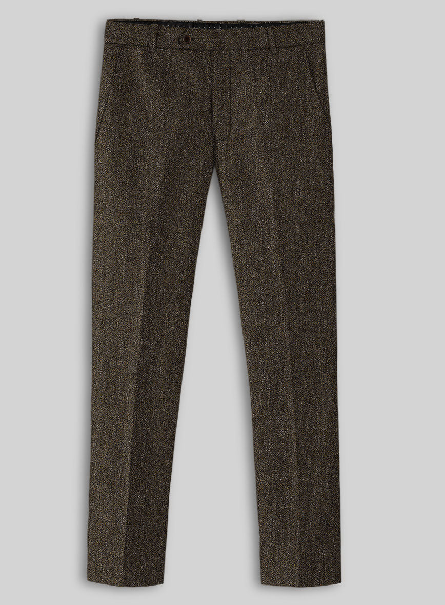 Haberdasher Brown Tweed Pants – StudioSuits