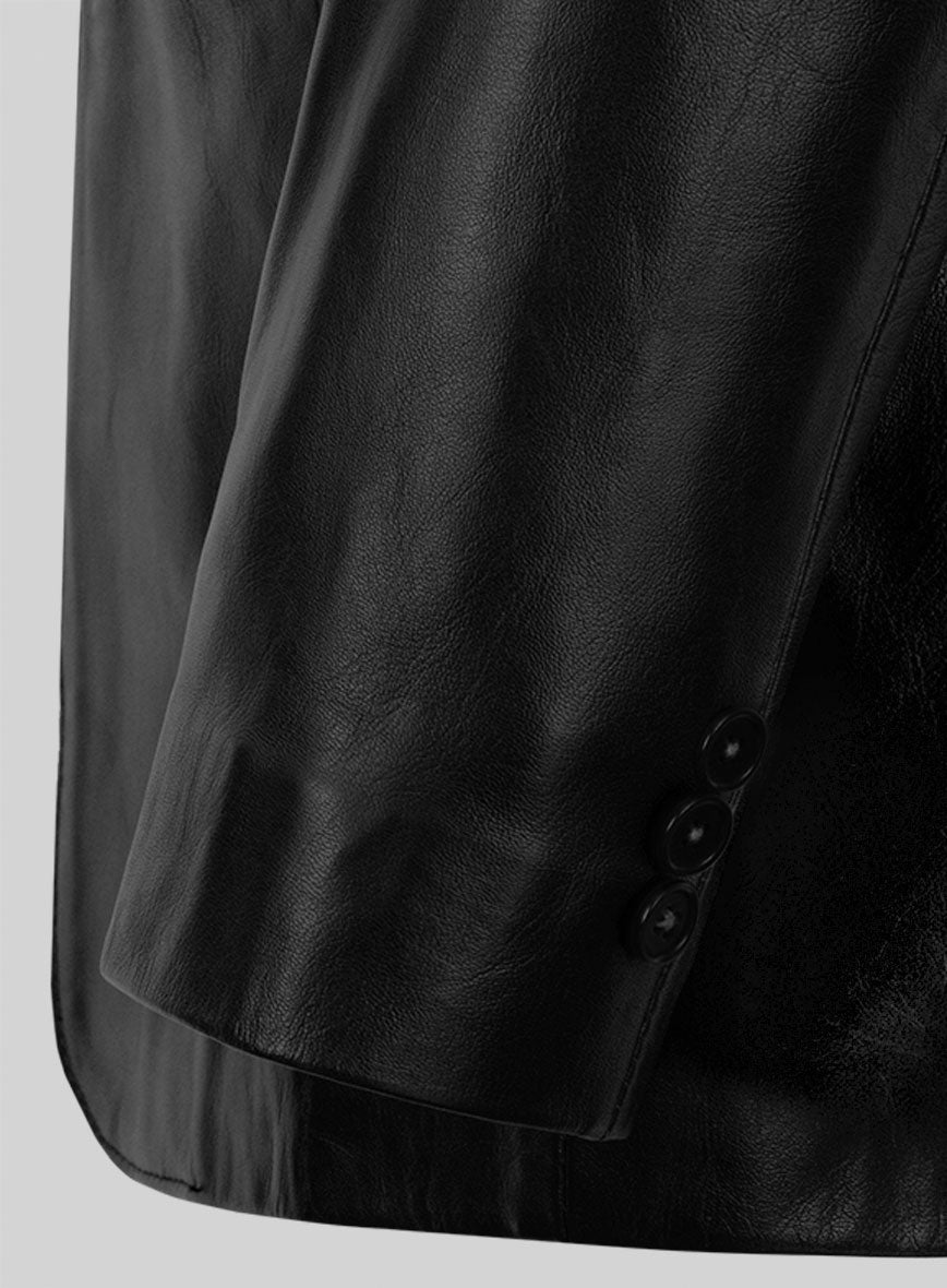 Hampton Leather Blazer - StudioSuits