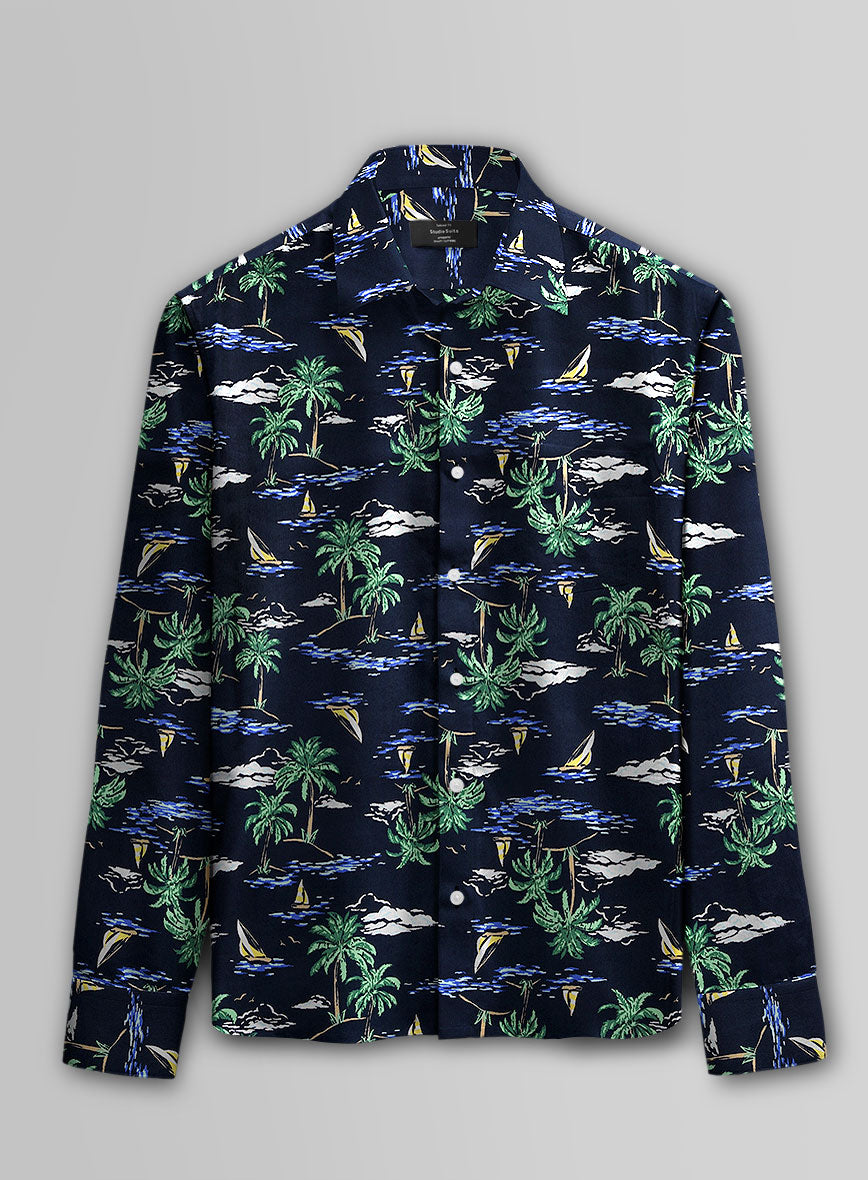 Harbor Drift Cotton Shirt - StudioSuits