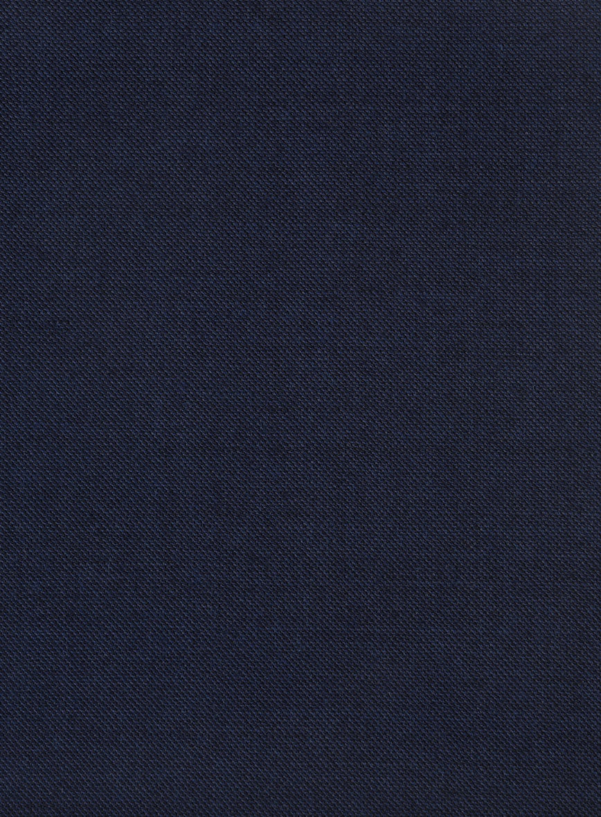 Hardy Minnis Blue Sharkskin Wool Jacket - StudioSuits