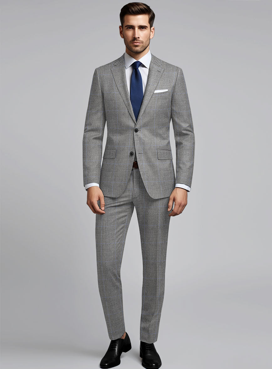 Hardy Minnis BW Prince of Wales Wool Suit – StudioSuits
