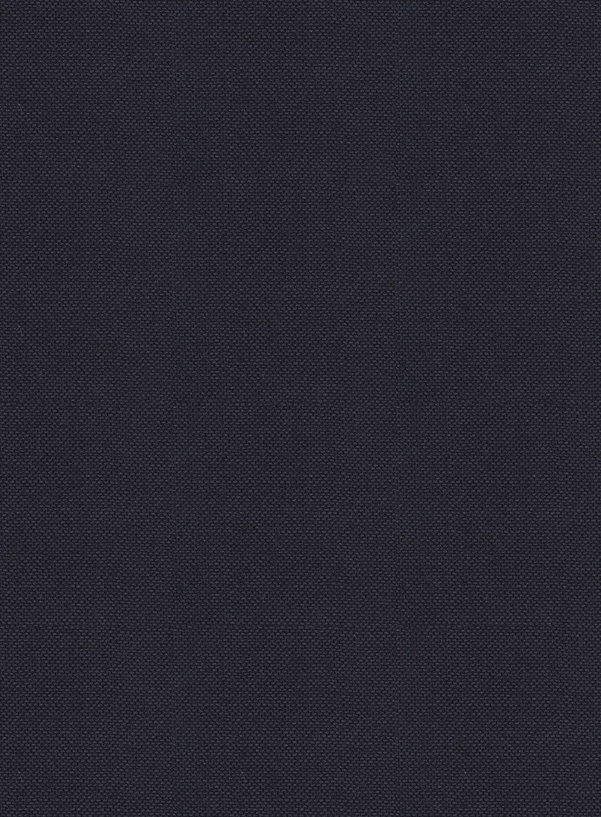 Hardy Minnis Caravel Dark Blue Wool Jacket - StudioSuits