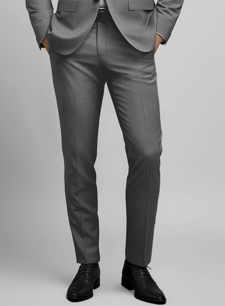 Hardy Minnis Gray Sharkskin Wool Suit – StudioSuits