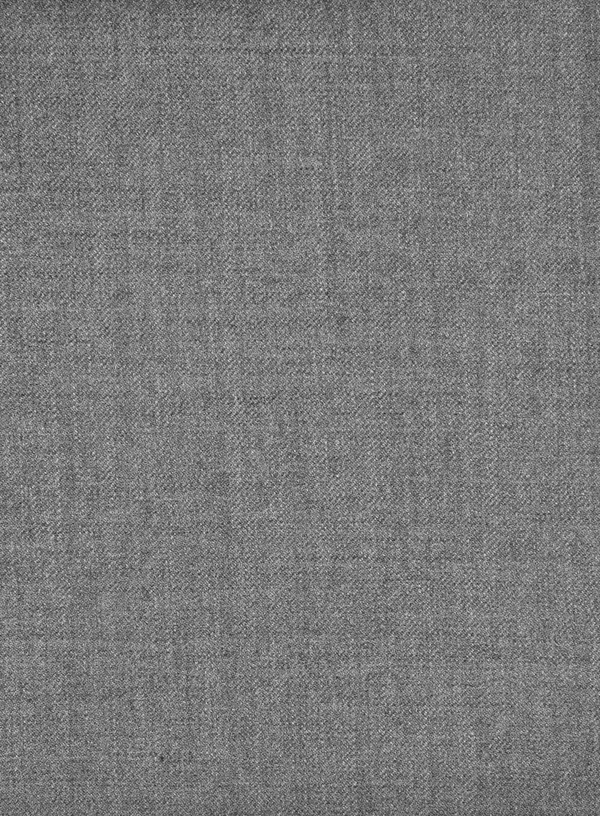 Hardy Minnis Gray Twill Wool Suit - StudioSuits