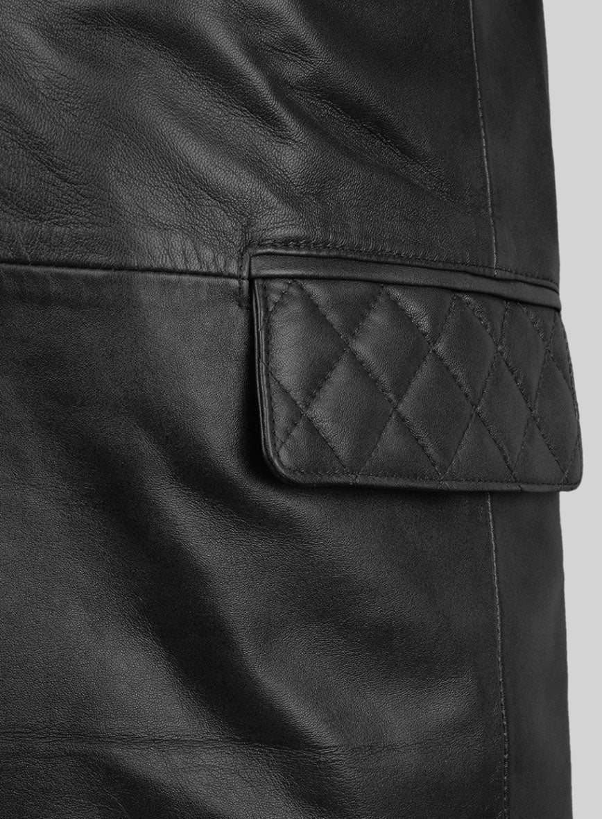 Harper Leather Blazer - StudioSuits