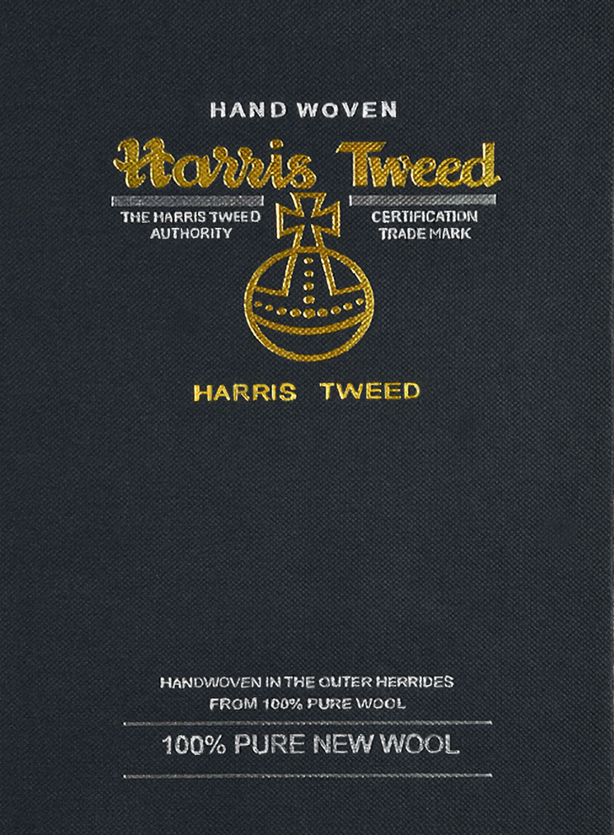 Harris Tweed Melange Dark Brown Suit - StudioSuits