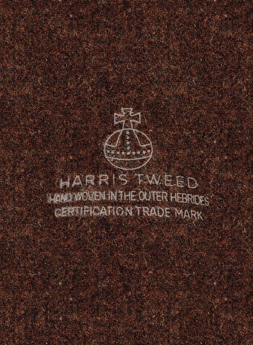 Harris Tweed Braemar Brown Jacket - StudioSuits