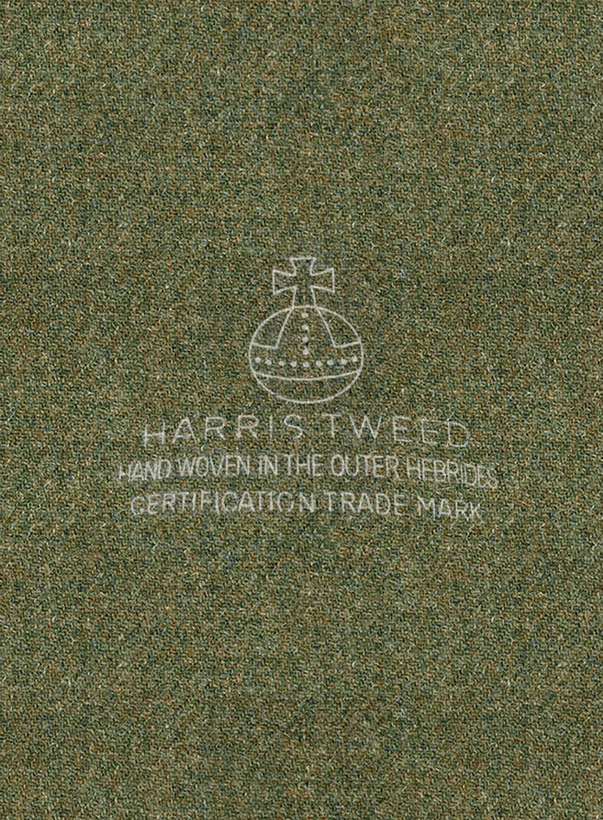 Harris Tweed Greenforge Hopsack Overcoat - StudioSuits