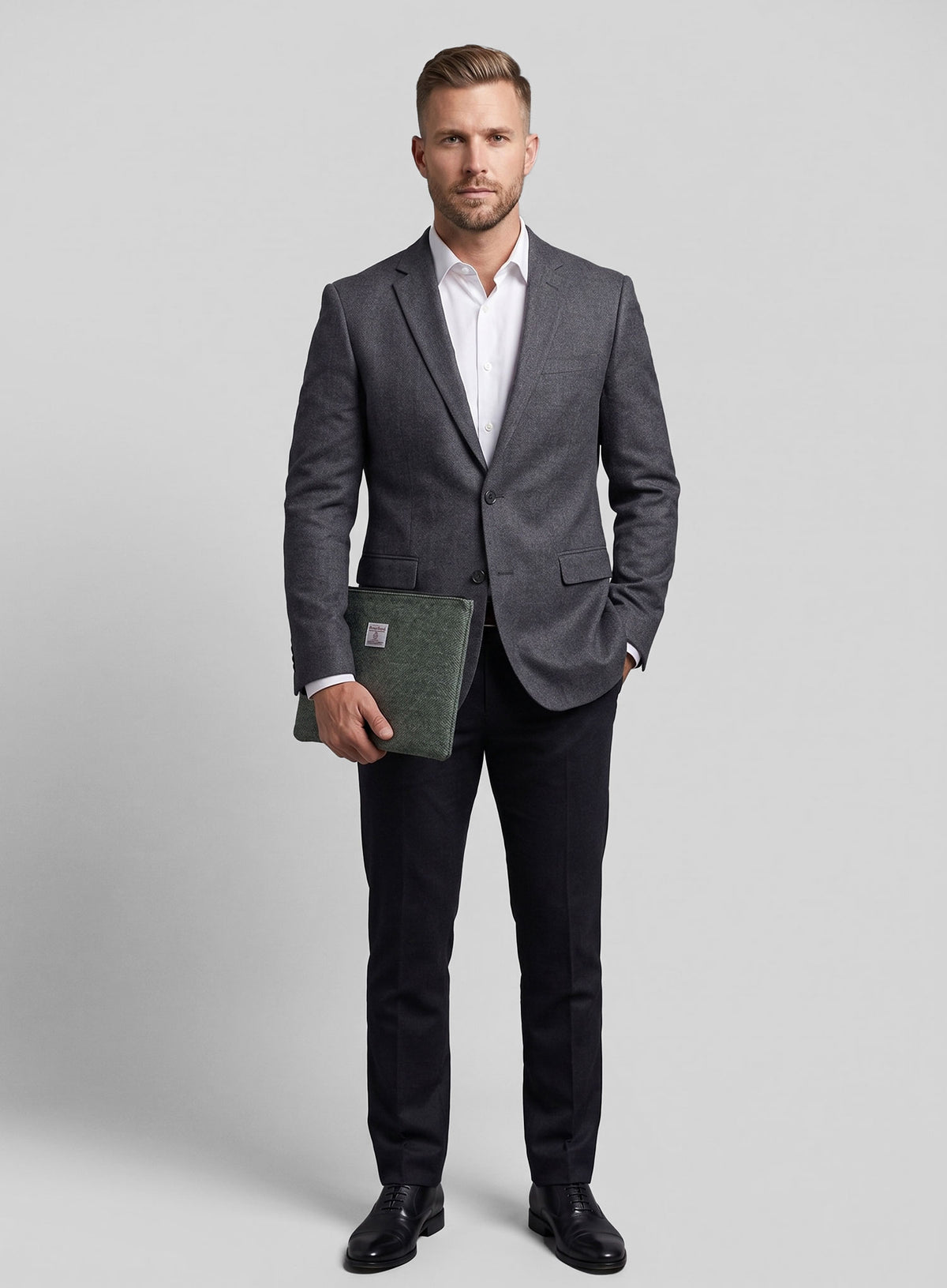 Harris Tweed Laptop Case - StudioSuits