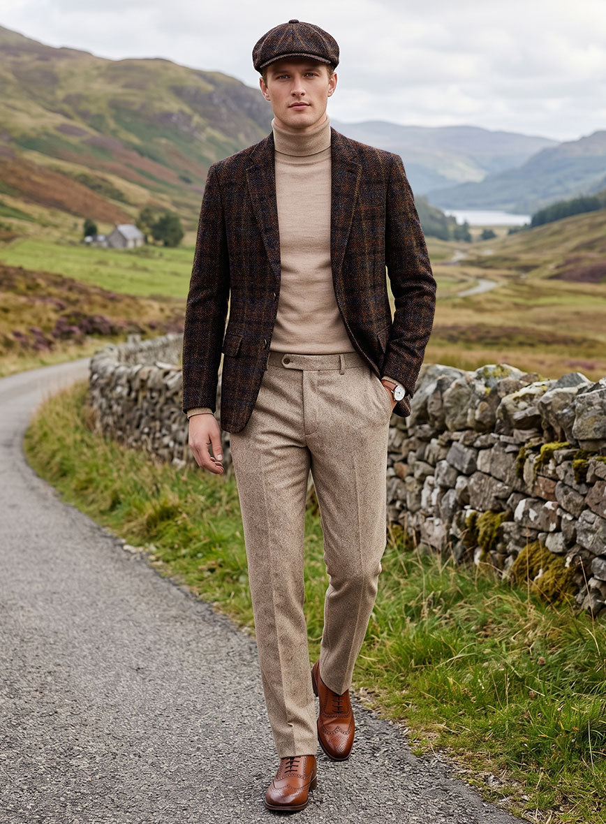 Harris Tweed Kingsbrae Tartan Jacket - StudioSuits