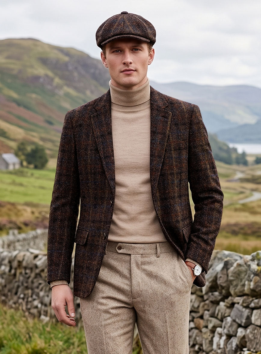 Harris Tweed Kingsbrae Tartan Jacket - StudioSuits