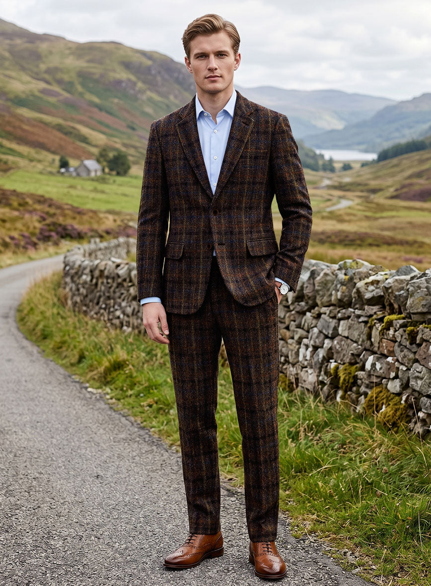 Harris Tweed Kingsbrae Tartan Suit - StudioSuits