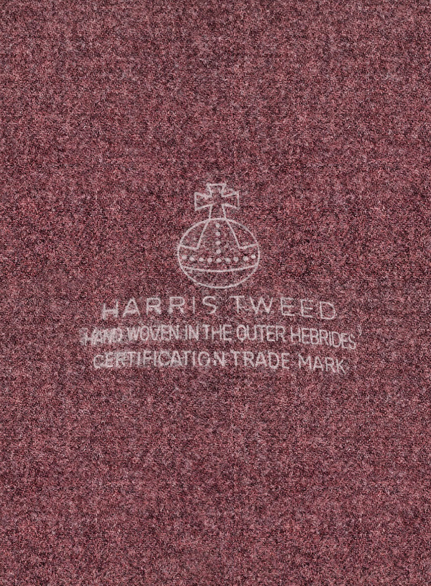 Harris Tweed Merlotwood Hopsack Pants - StudioSuits