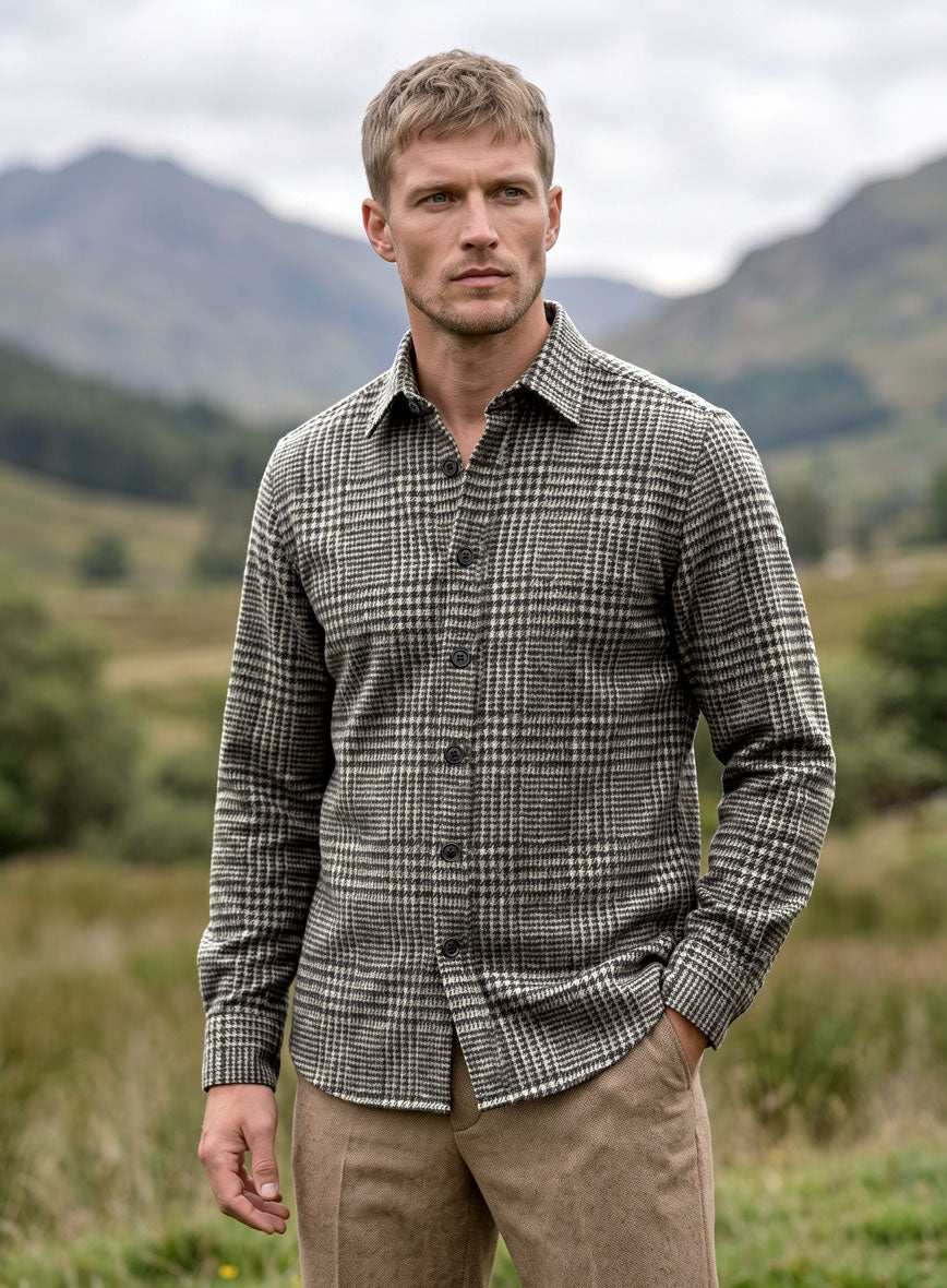 Harris Tweed Morwen Glen Shirt - StudioSuits