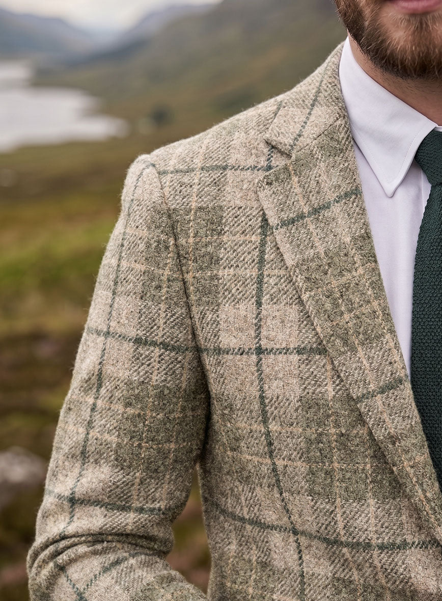 Harris Tweed Rowanstone Tartan Jacket - StudioSuits