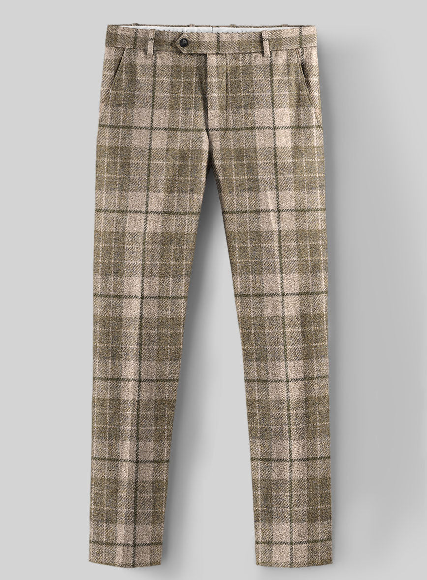 Harris Tweed Rowanstone Tartan Pants - StudioSuits