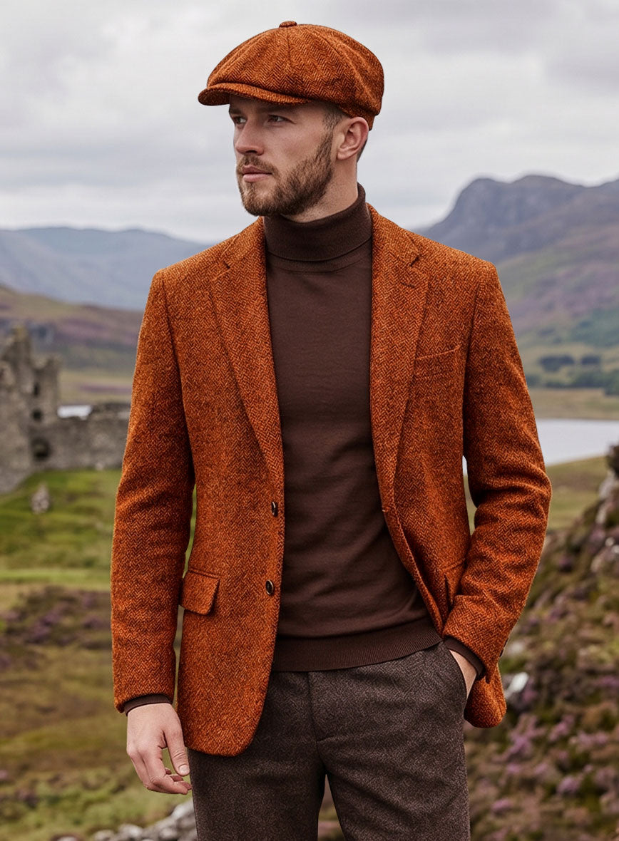 Harris Tweed Siennaforge Hopsack Jacket - StudioSuits