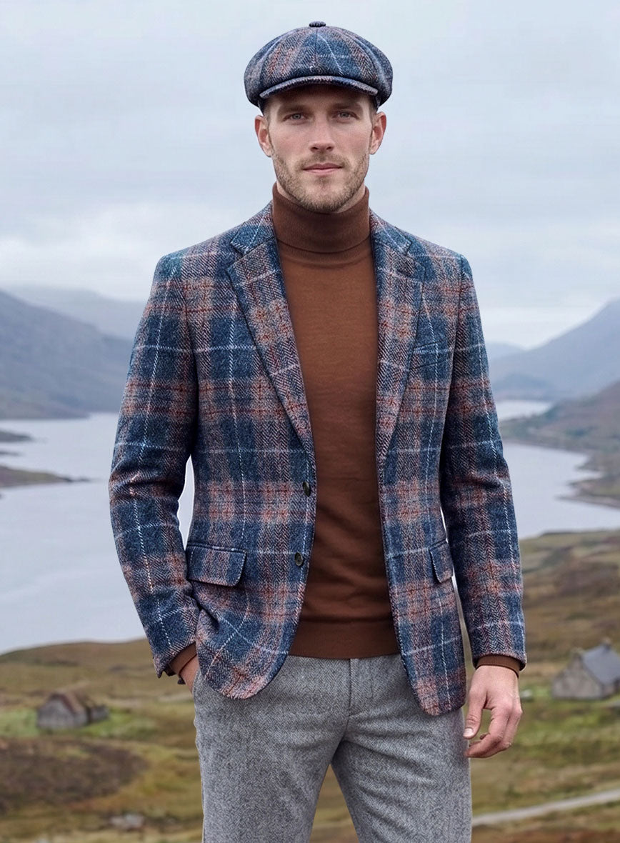 Harris Tweed Wintervale Tartan Jacket - StudioSuits