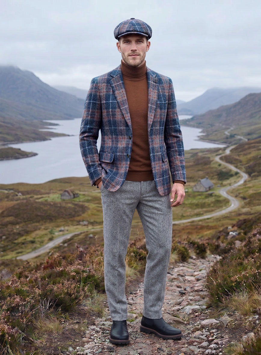 Harris Tweed Wintervale Tartan Jacket - StudioSuits