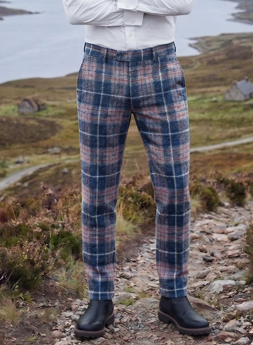 Harris Tweed Wintervale Tartan Pants - StudioSuits