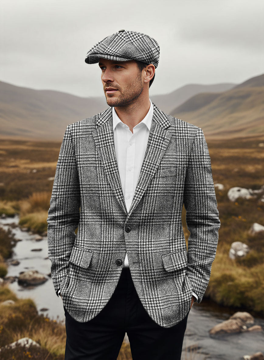 Harris Tweed Classic Glen Jacket - StudioSuits