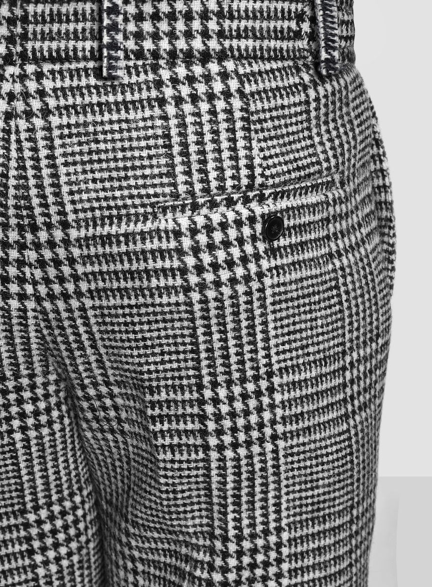 Harris Tweed Classic Glen Pants - StudioSuits