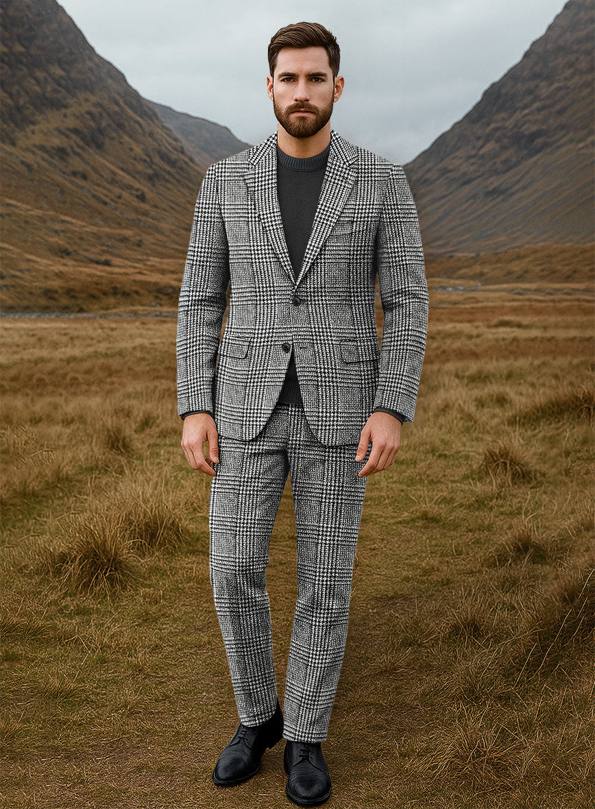 Harris Tweed Classic Glen Suit - StudioSuits