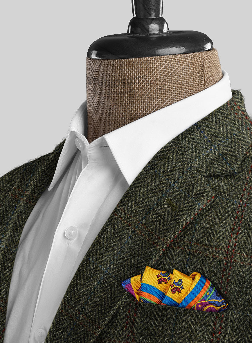 Harris Tweed Country Green Jacket - StudioSuits