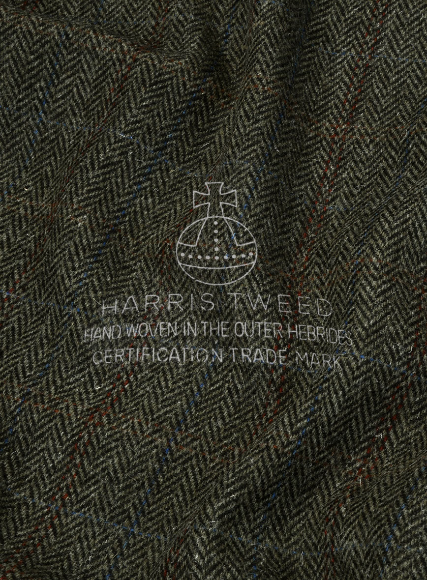 Harris Tweed Country Green Jacket - StudioSuits