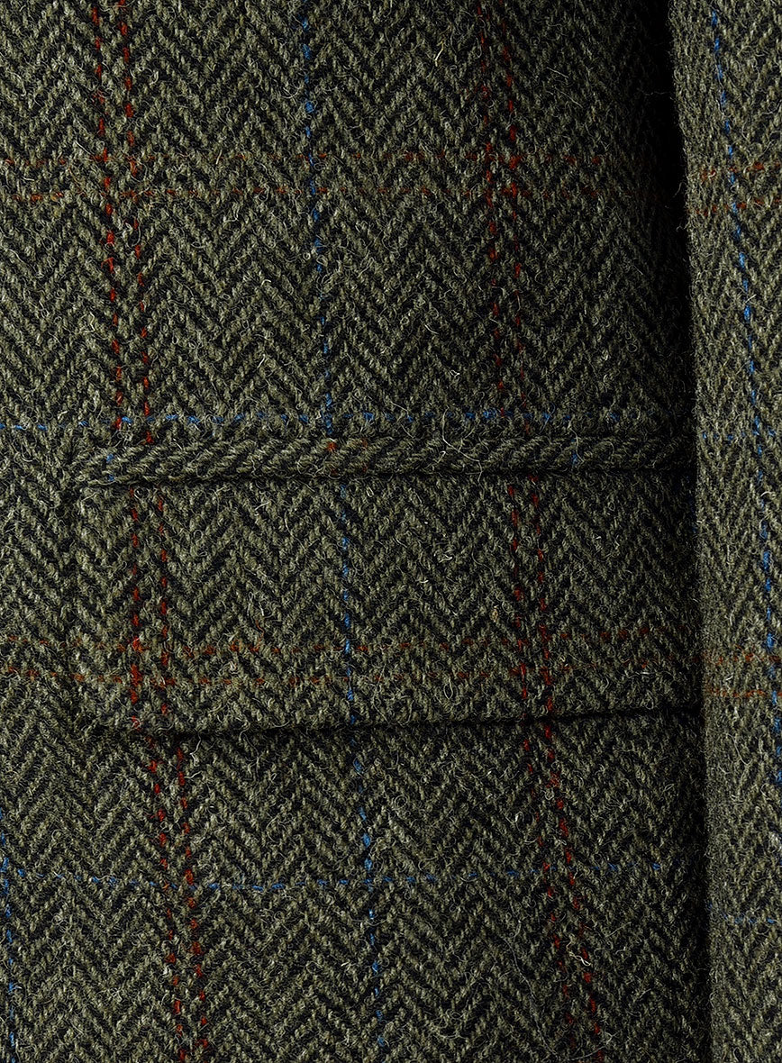 Harris Tweed Country Green Suit - StudioSuits