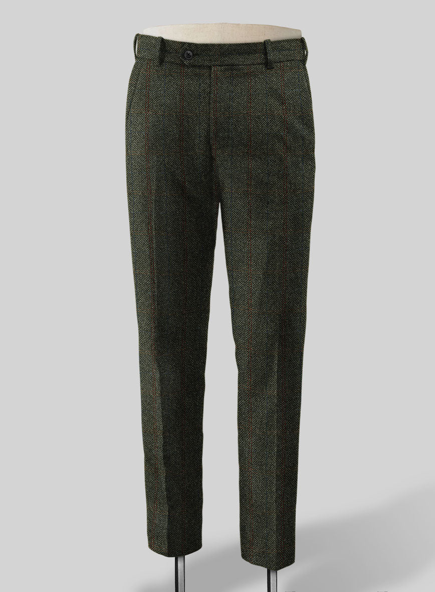 Harris Tweed Country Green Suit - StudioSuits