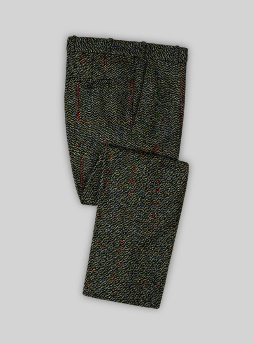 Harris Tweed Country Green Suit - StudioSuits