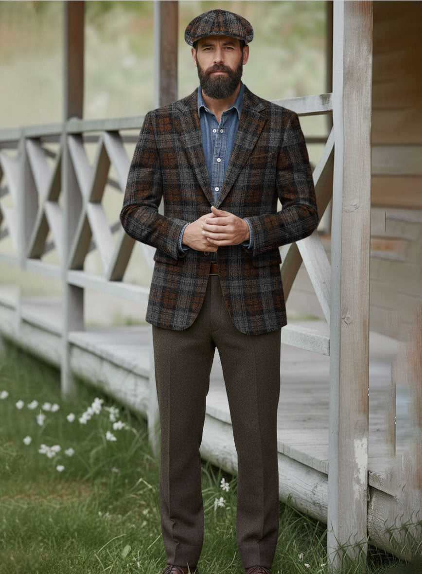 Harris Tweed Ashridge Tartan Jacket - StudioSuits