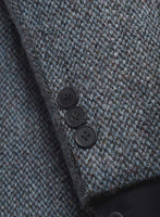 Harris Tweed Barley Blue Jacket - StudioSuits