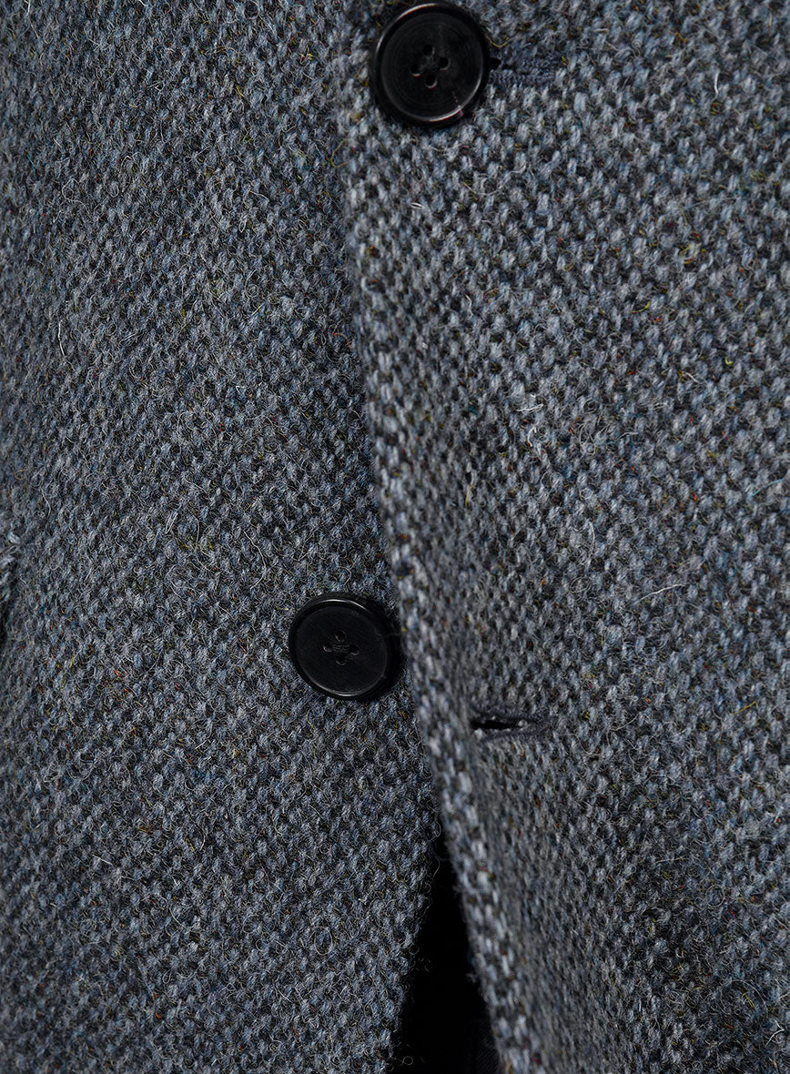 Harris Tweed Barley Blue Suit - StudioSuits